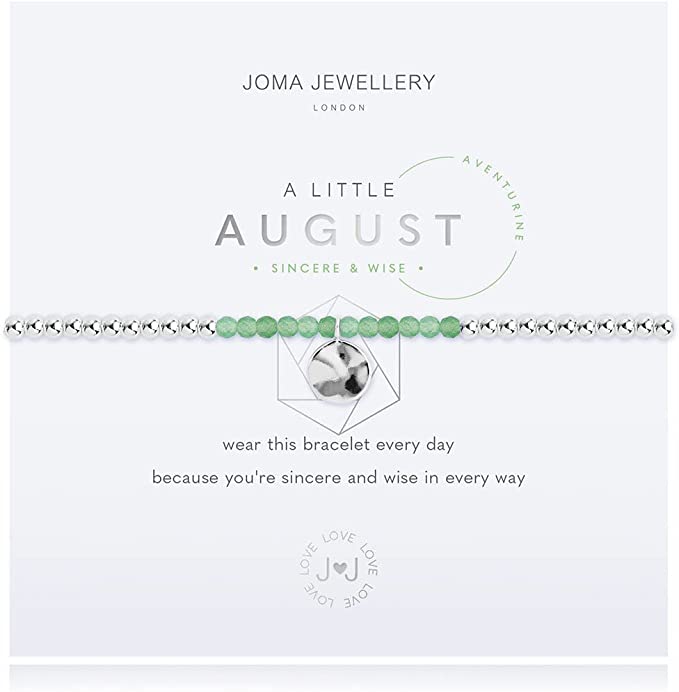 Joma Jewellery - A Little August Bracelet